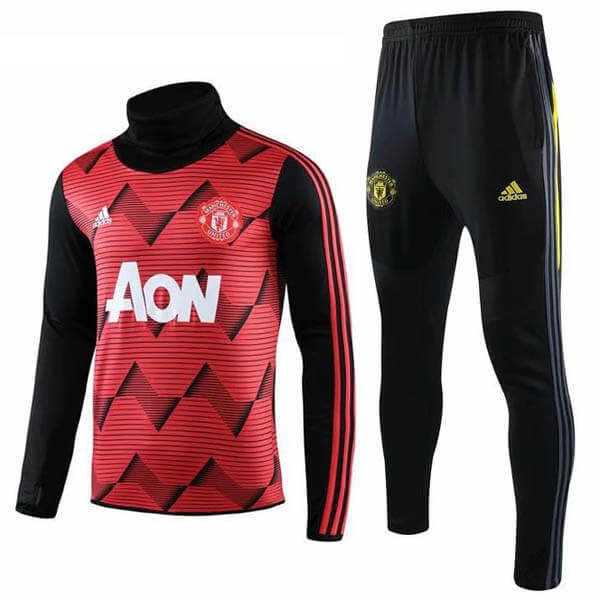 Chandal Manchester United 2019-20 Rojo Amarillo Negro